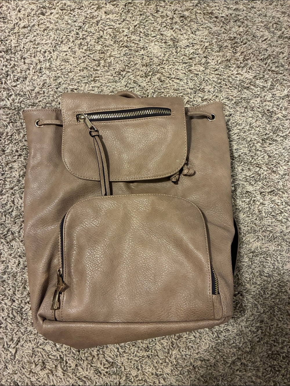 Aldo Leather Backpack